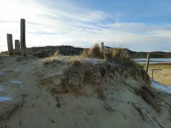 Oostnieuwkerke duinen wandeling in de koude (België)